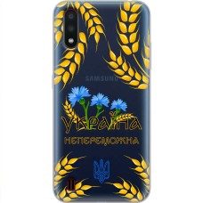 Чохол для Samsung Galaxy A01 (A015) MixCase патріотичні Україна непереможна