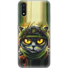 Чохол для Samsung Galaxy A01 (A015) MixCase патріотичні позивний МурМяу