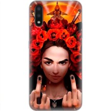 Чохол для Samsung Galaxy A01 (A015) MixCase патріотичні Чарівна Українка