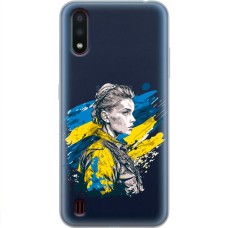Чохол для Samsung Galaxy A01 (A015) MixCase патріотичні незламна Українка