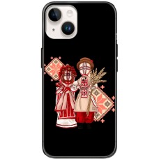 Чохол для iPhone 14 MixCase патріотичні Українські ляльки