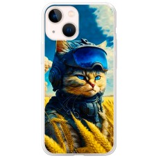 Чохол для iPhone 14 MixCase патріотичні котик