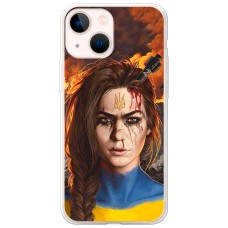 Чохол для iPhone 14 MixCase патріотичні побита та нескорена
