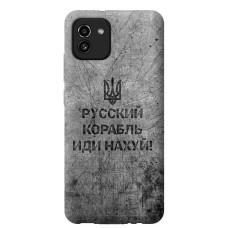 Чохол для Samsung Galaxy A03 (A035) Mixcase патріотичний напрямок коробки