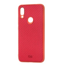 Чохол для Xiaomi Redmi 7 Carbon New червоний