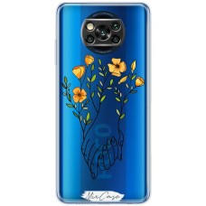 Чохол для Xiaomi Poco X3 / X3 Pro Mixcase love you дизайн 2