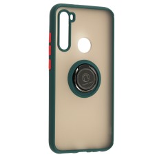 Чохол для Xiaomi Redmi Note 8 LikGus Edging Ring оливковий