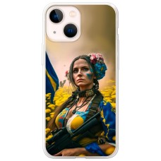 Чохол для iPhone 13 mini MixCase патріотичні ніжна Українка