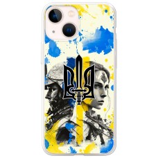 Чохол для iPhone 13 mini MixCase патріотичні сильні та нескорені