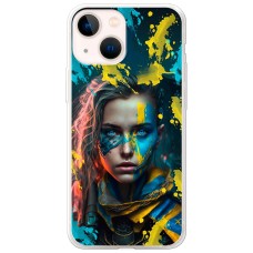 Чохол для iPhone 13 mini MixCase патріотичні воєвнича Українка