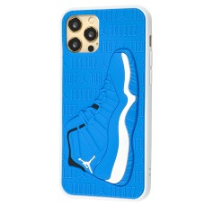 Чохол для iPhone 12 / 12 Pro Sneakers Brand jordan синій / білий