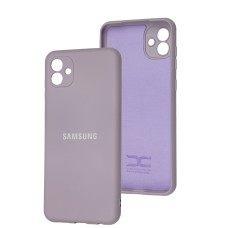 Чохол для Samsung Galaxy A04 (A045) Full camera гліцінія