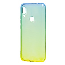 Чохол для Xiaomi Redmi 7 Gradient Design жовто-зелений