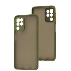 Чохол для Samsung Galaxy A22 (A225) LikGus Totu camera protect хакі