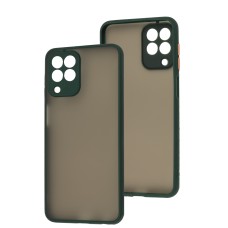 Чохол для Samsung Galaxy M33 (M336) LikGus Totu camera protect оливковий