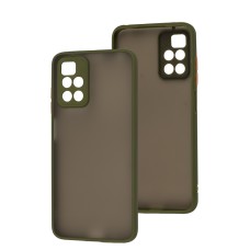 Чохол для Xiaomi Redmi 10 LikGus Totu camera protect хакі