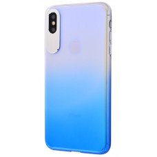 Чохол для iPhone Xs Max Rock classy gradient синій