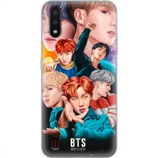 Чохол для Samsung Galaxy A01 (A015) MixCase BTS в космосі