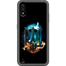Чохол для Samsung Galaxy A01 (A015) MixCase патріотичні залізний герб