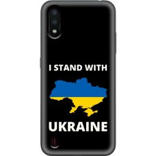 Чохол для Samsung Galaxy A01 (A015) MixCase патріотичні жовто-блакитна країна