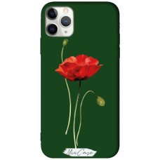 Чохол для iPhone 11 Pro Max Mixcase green дизайн 24