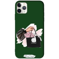 Чохол для iPhone 11 Pro Max Mixcase green дизайн 28