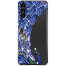 Чохол для Samsung Galaxy A14 MixCase стрази Peafowl