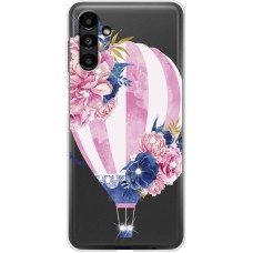 Чохол для Samsung Galaxy A14 MixCase стрази Pink Air Baloon