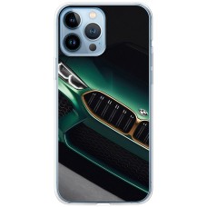 Чохол для iPhone 13 Pro Max MixCase авто бмв зелений