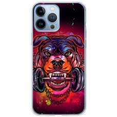 Чохол для iPhone 13 Pro Max MixCase звірі пес з гантелей