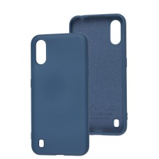 Чохол для Samsung Galaxy A01 (A015) Wave colorful blue