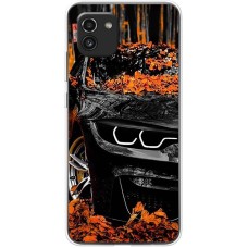 Чохол для Samsung Galaxy A03 (A035) Mixcase авто BMW M3 в листі