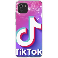 Чохол для Samsung Galaxy A03 (A035) Mixcase соц.мережі tiktok