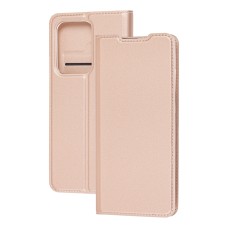 Чохол книжка Samsung Galaxy S20 Ultra (G988) Dux Ducis рожево-золотистий
