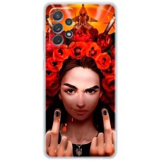 Чохол для Samsung Galaxy A13 (A135) MixCase патріотичні Чарівна Українка