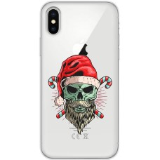 Чохол для iPhone X / Xs MixCase Новий рік новорічний жах оккупанта