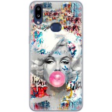 Чохол для Samsung Galaxy A10s (A107) MixCase графіті Мерилін Монро