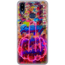 Чохол для Samsung Galaxy A10s (A107) MixCase графіті pink hand