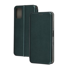 Чохол книжка Premium для Samsung Galaxy A03s (A037) зелений
