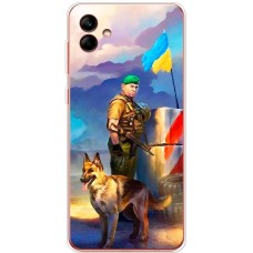 Чохол для Samsung Galaxy A04 (A045) MixCase патріотичні прикордонник