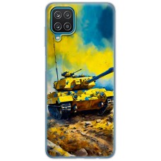 Чохол для Samsung Galaxy A12 / M12 MixCase патріотичні танк