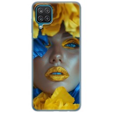 Чохол для Samsung Galaxy A12 / M12 MixCase патріотичні макіяж