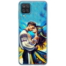 Чохол для Samsung Galaxy A12 / M12 MixCase патріотичні закохана пара