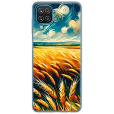 Чохол для Samsung Galaxy A12 / M12 MixCase патріотичні Хліб України
