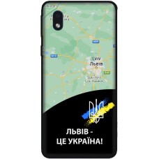 Чохол для Samsung Galaxy A01 Core (A013) MixCase патріотичні Львів це Україна