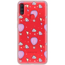 Чохол для Samsung Galaxy A11 / M11 MixCase день закоханих повітряна куля