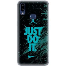 Чохол для Samsung Galaxy A10s (A107) MixCase логотип лого спорт на чорному