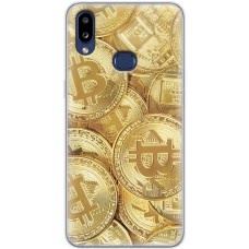Чохол для Samsung Galaxy A10s (A107) MixCase гроші биткоин