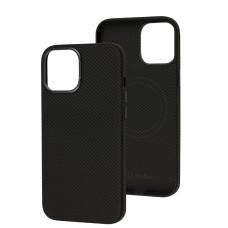 Чохол для iPhone 12 Pro Max Joyporodo Carbon MagSafe black