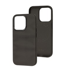 Чохол для iPhone 15 Pro Joyporodo Carbon MagSafe gray